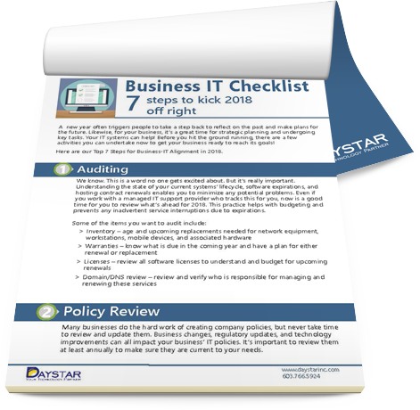 Business IT Checklist